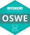 OSWE certification badge