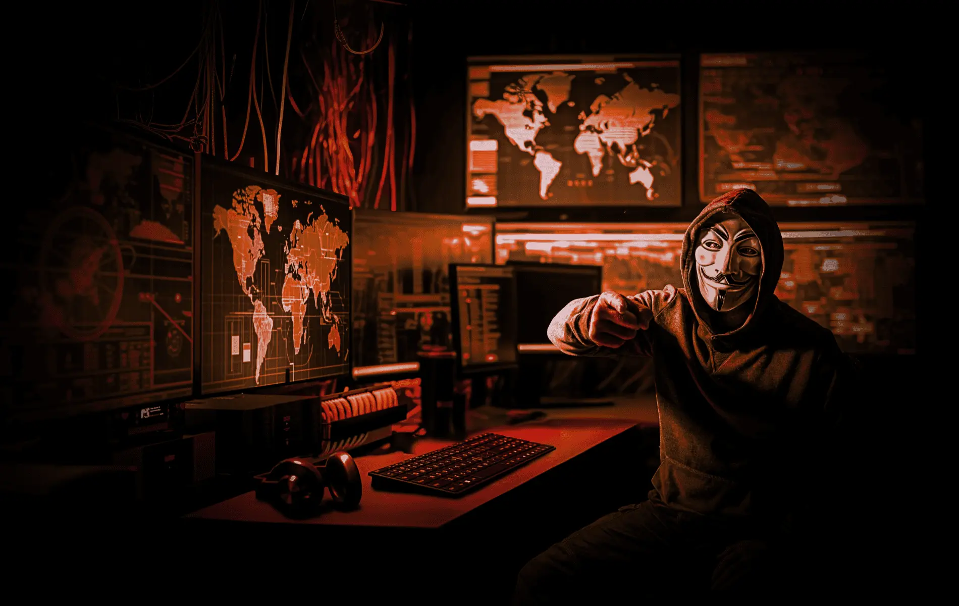 Social Engineering Illustration